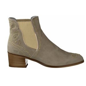 MADE IN ITALY 🇮🇹 Leather Maripe Boots- Size:8